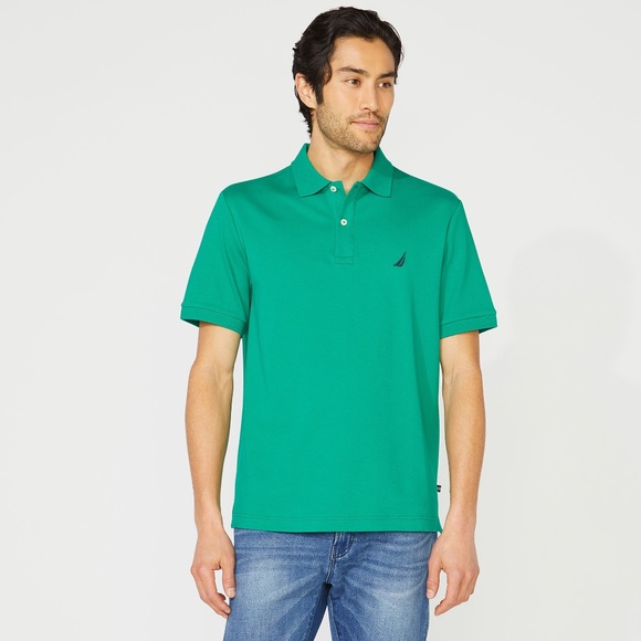 NAUTICA Classic Fit Premium Cotton Polo - Picture 1 of 3